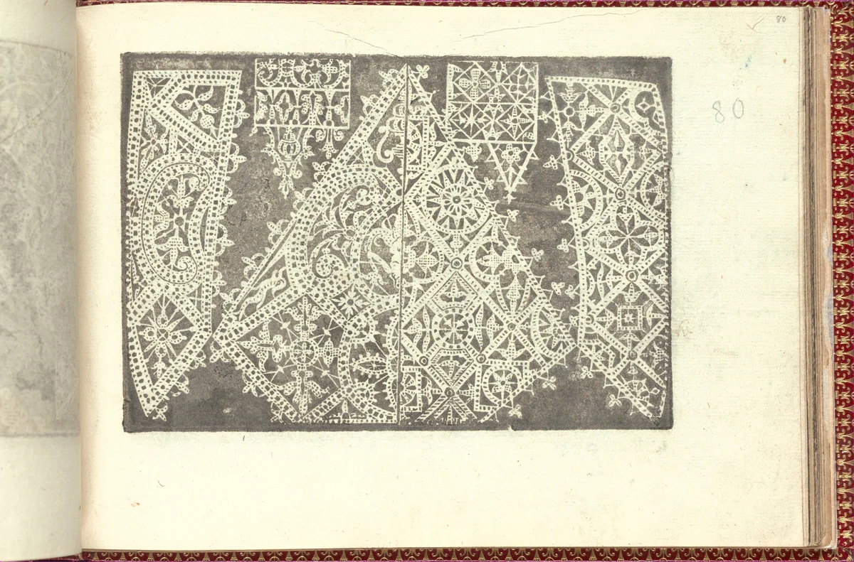 Corona delle Nobili et Virtuose Donne: Libro I-IV, page 80 (recto) by Cesare Vecellio, book, 1601