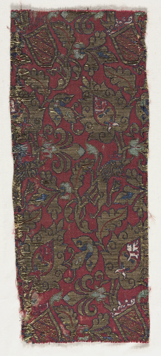 Textile Fragment by Unknown, textile, 1400-1499