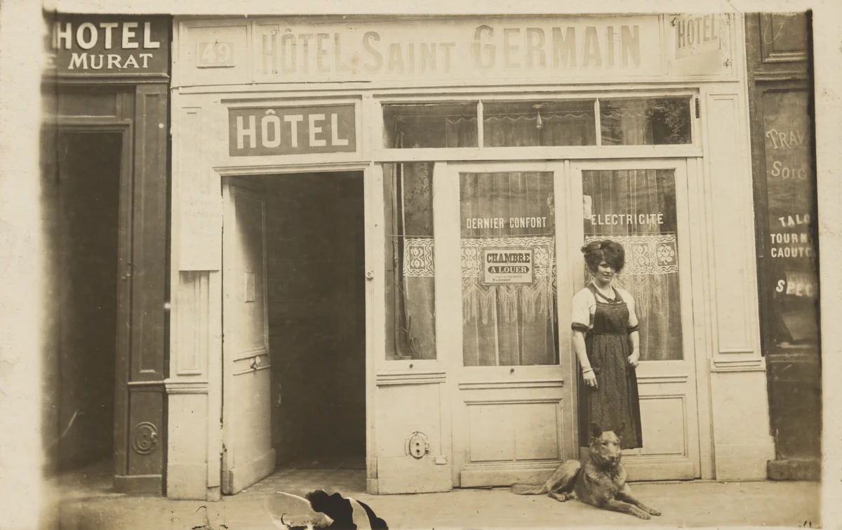 Hôtel Saint Germain, Paris by Unidentified Photographer, photograph, 1911