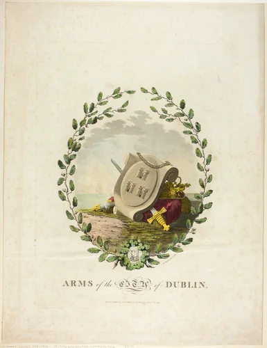 Dublin by James Malton, print, 1792