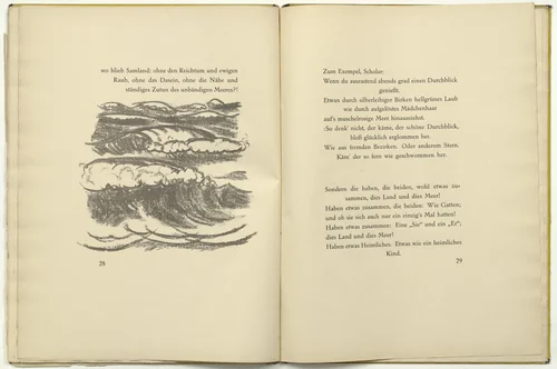 Untitled (in-text plate, page 28) from Die Samländische Ode (The Samland Ode) by Max Pechstein, illustrated book, 1918