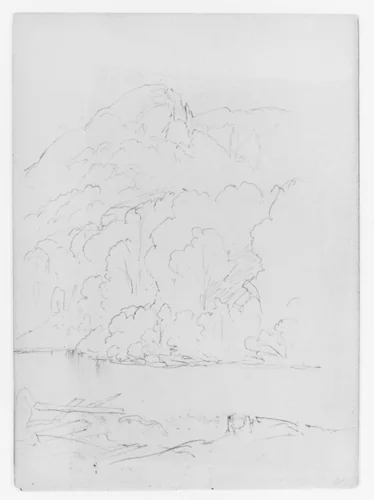 Sketchbook of White Mountains and Hudson River Subjects by David Johnson, artwork, 1827-1908