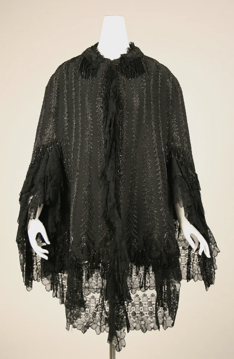 Cape by Maison Pingat, artwork, 1890-1899