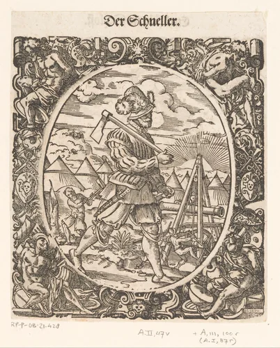 Houthakker by Jost Amman, print, 1573