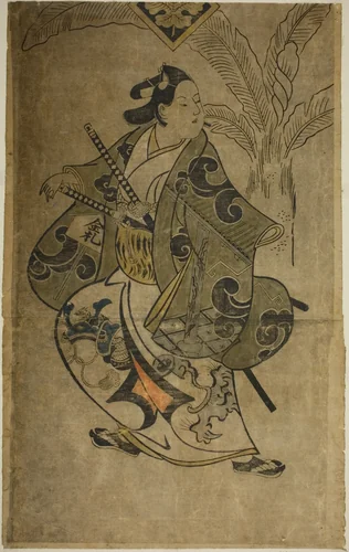 The Actor Shinomiya Heihachi by Torii Kiyonobu I (鳥居 清信), print, 1695-1705