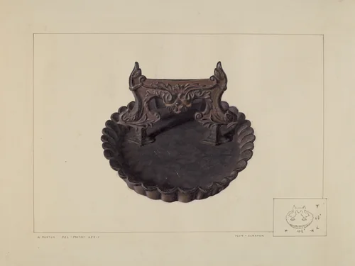 Foot Scraper by Ralph Morton, index of american design, 1938