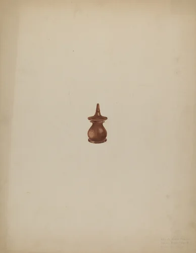 Sand Shaker by M. Louise Kent, index of american design, 1939