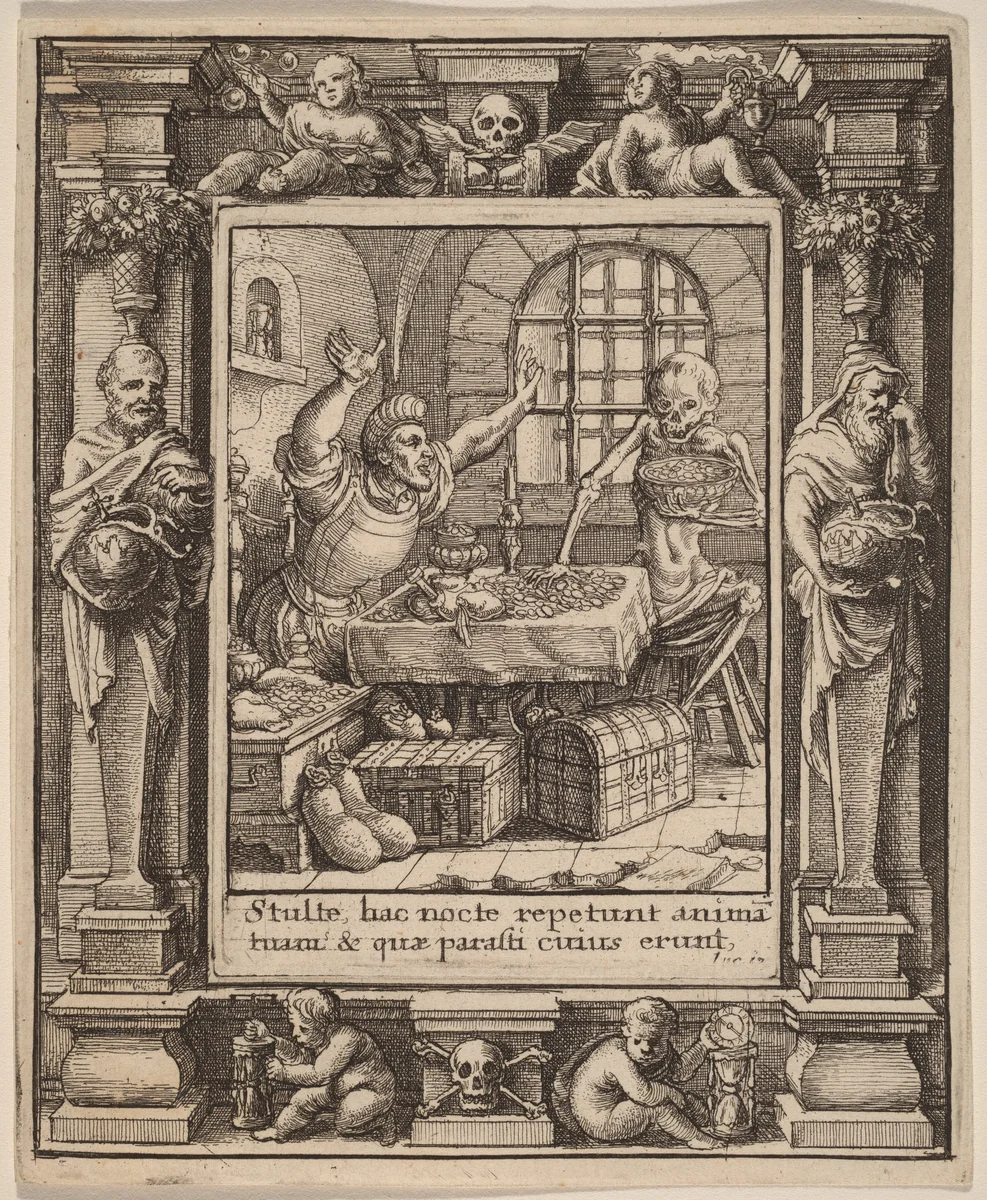 Miser by Wenceslaus Hollar, print, 1651