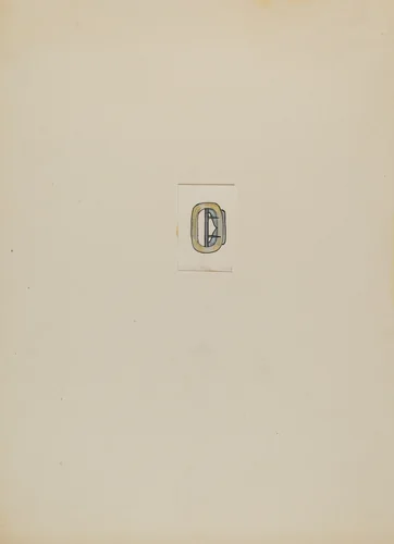 Buckle by Charles Criswell, index of american design, 1936