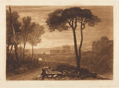 Scene in the Campagna by William Say
Joseph Mallord William Turner, print, 1812