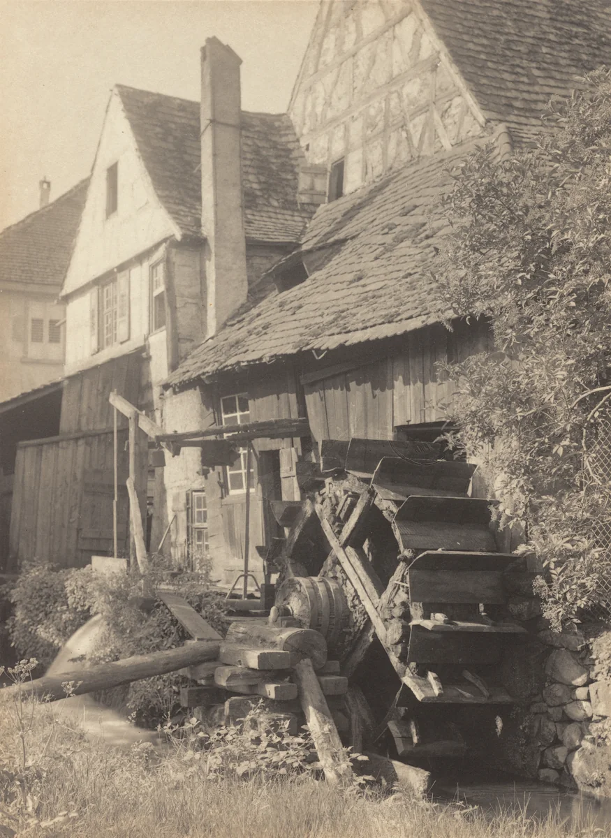 The Old Mill by Alfred Stieglitz, photograph, 1894