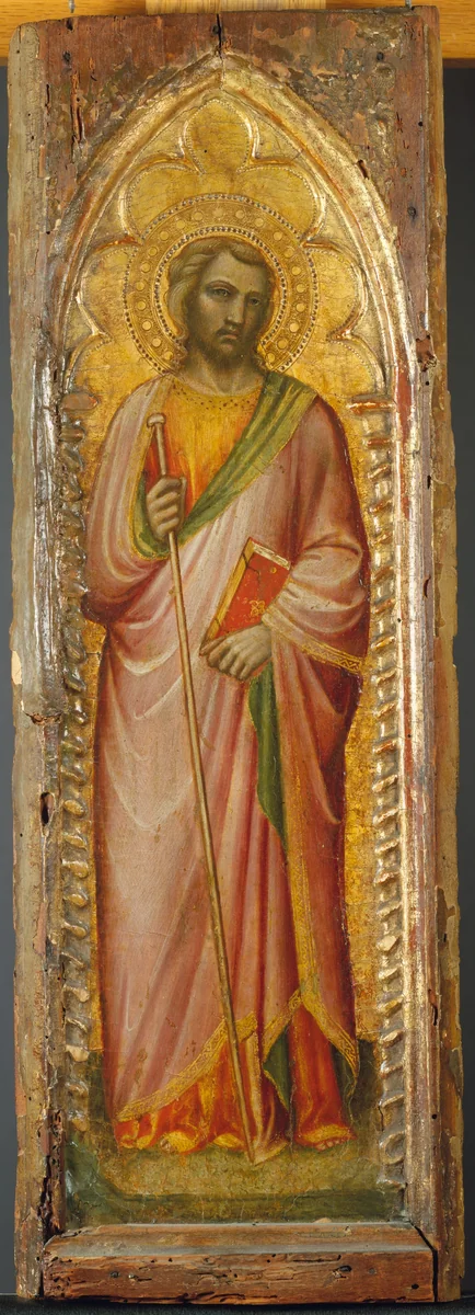 A Saint, Possibly James the Greater by Spinello Aretino, painting, 1384-1385