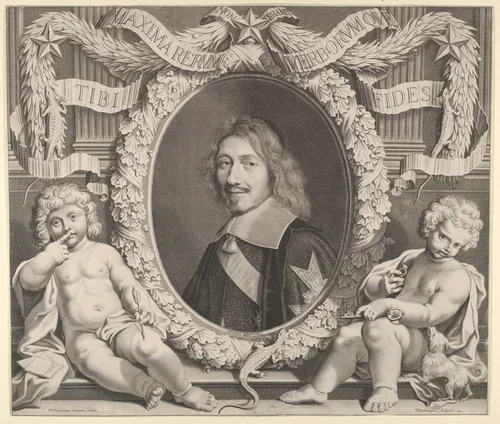 Chancelier Michel IV Le Tellier by Robert Nanteuil, print, 1657-1667