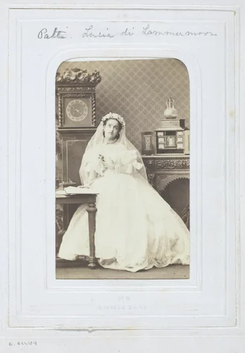 Adelina Patti Traviata by Camille Silvy, photograph, 1860-1869