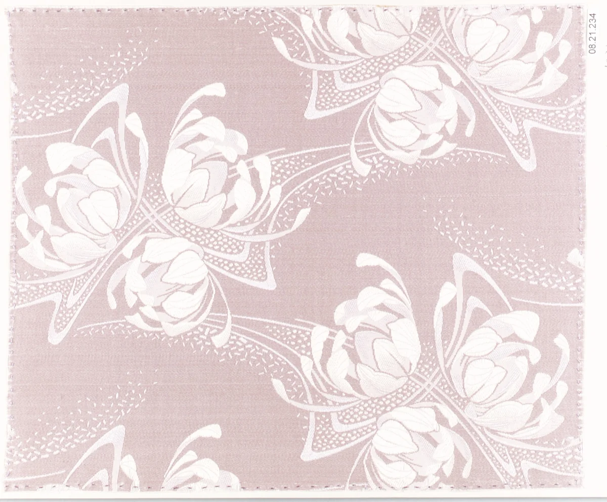 Textile sample by Unknown Designer, textile, 1900