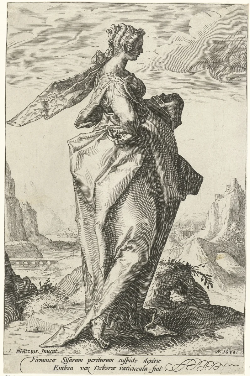 Debora by Unknown, print, 1588