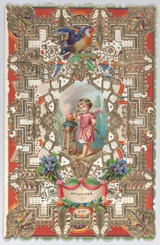 Valentine by anonymous, other, 1880