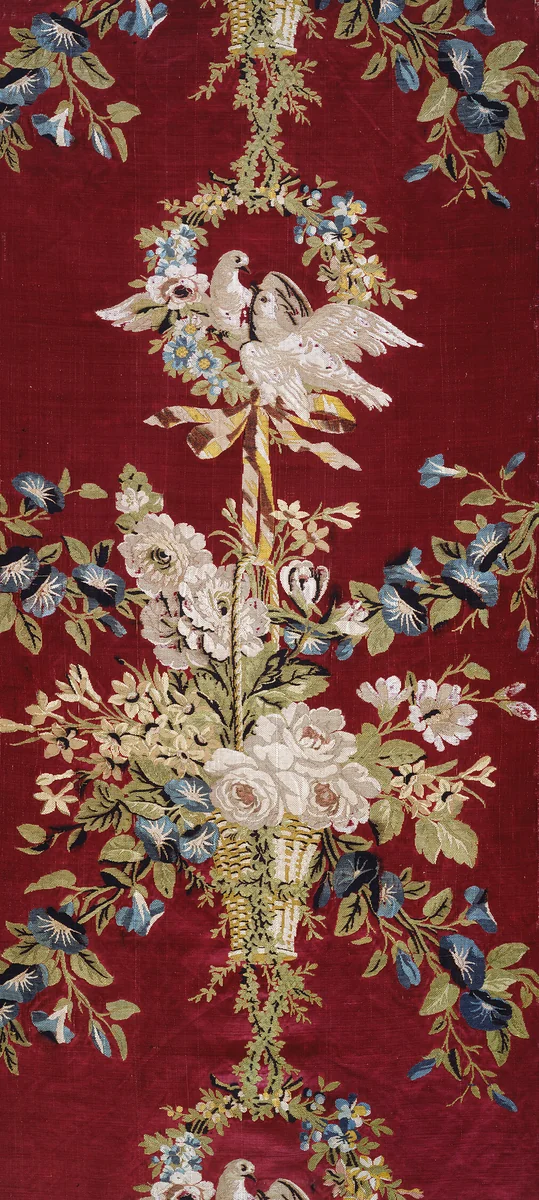 Panel by Philippe de Lasalle, textile, 1773-1777