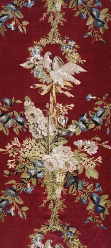 Panel by Philippe de Lasalle, textile, 1773-1777