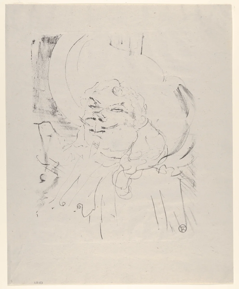 Coquelin Aîné by Henri de Toulouse-Lautrec, print, 1898