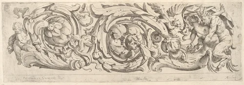 Disegni Varij di Polifilo Zancarli (Friezes) by Polifilo Giancarli, print, 1620-1630