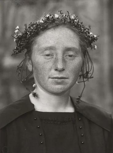 Rural Bride by August Sander, photograph, 1920