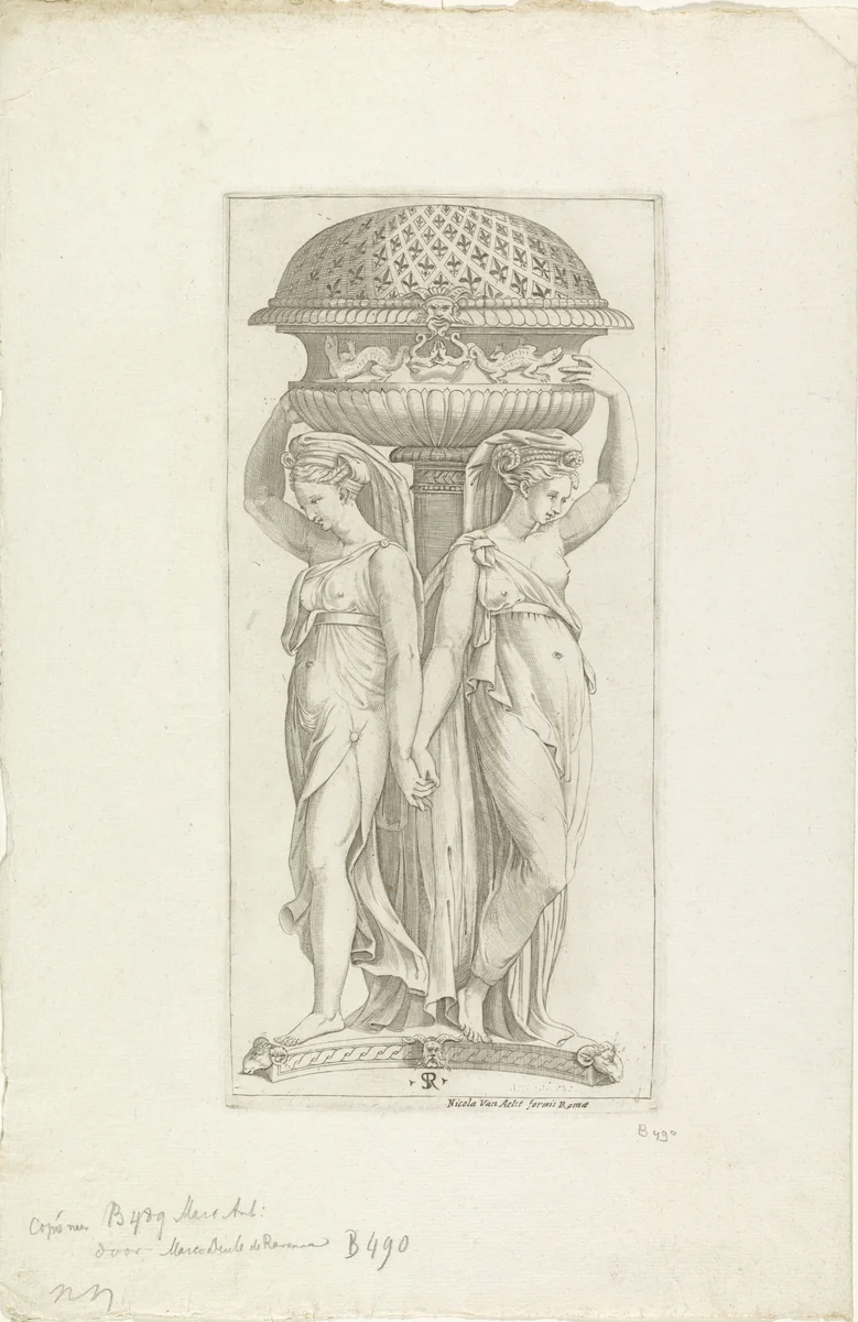 Wierookvat by Unknown, print, 1575-1613