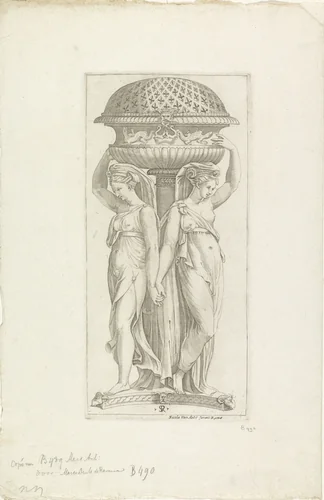 Wierookvat by Unknown, print, 1575-1613