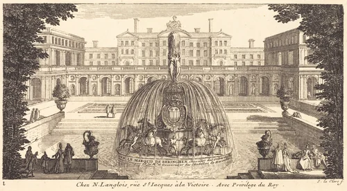 Frontispiece by Sébastien Le Clerc, print, 1673