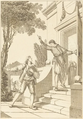 Alix malade by French 18th Century, print, 1700-1799