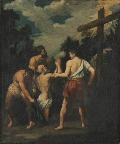 Martyrdom of Saint Andrew by Guido Reni, painting, 1600-1699