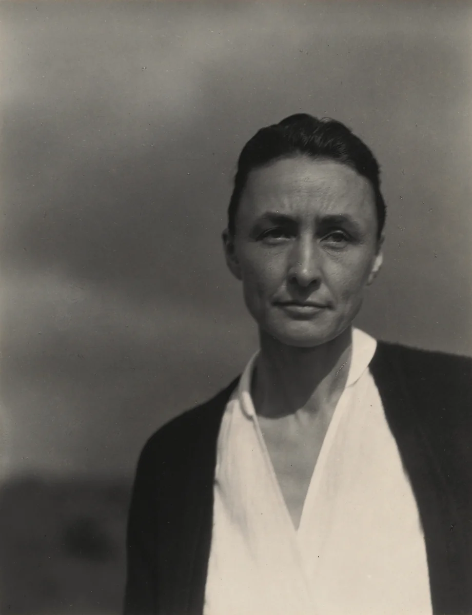 Georgia O'Keeffe by Alfred Stieglitz, photograph, 1929