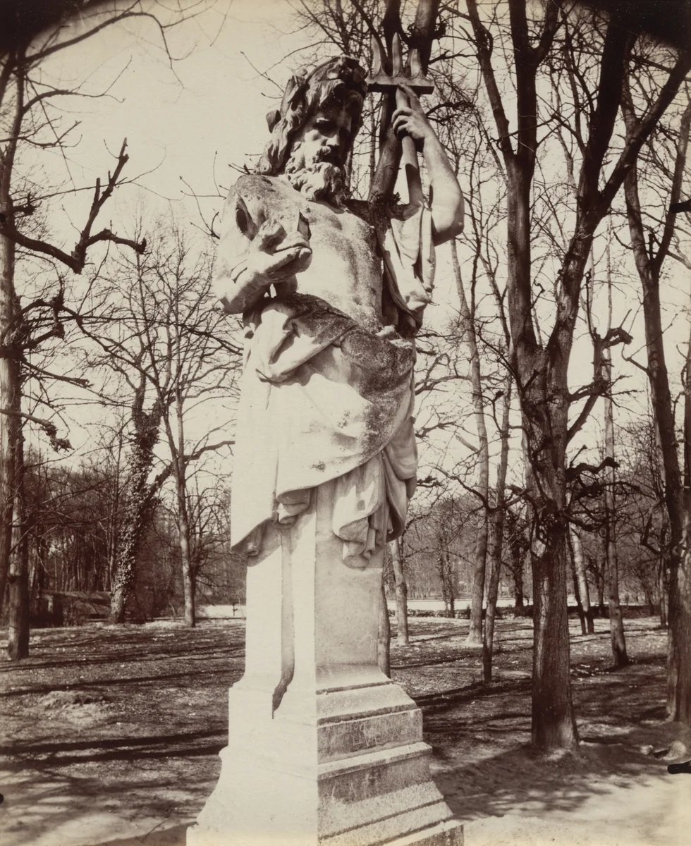 Saint-Cloud by Eugène Atget, photograph, 1921