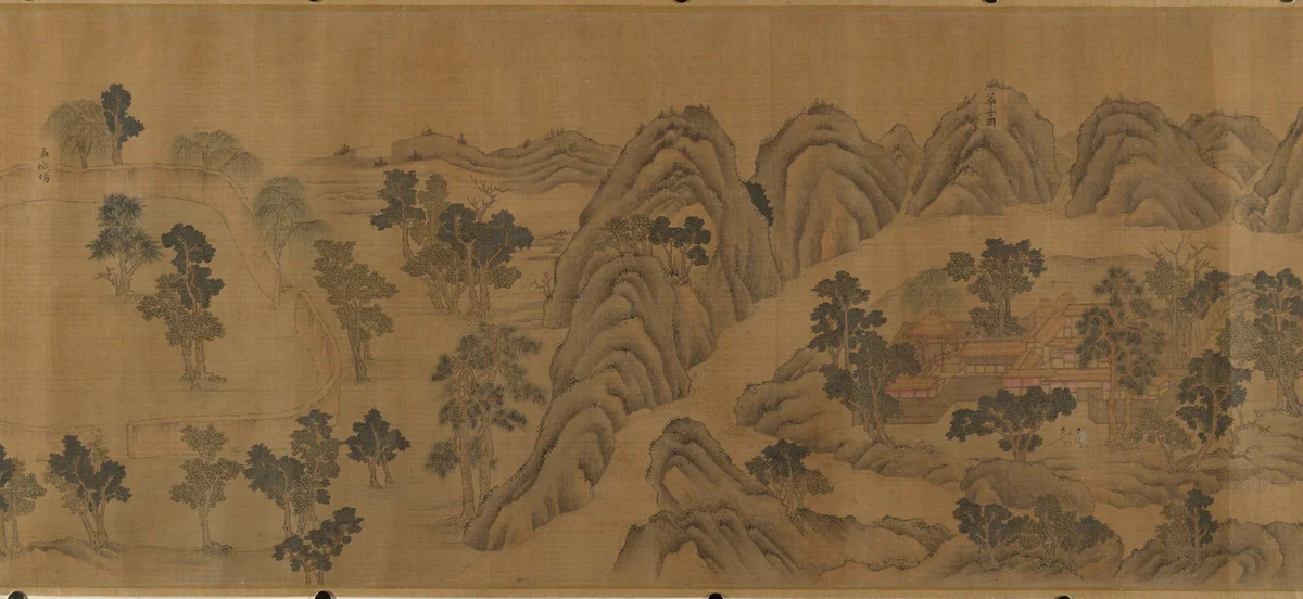Wangchuan Villa by Unidentified Artist, painting, 1500-1699