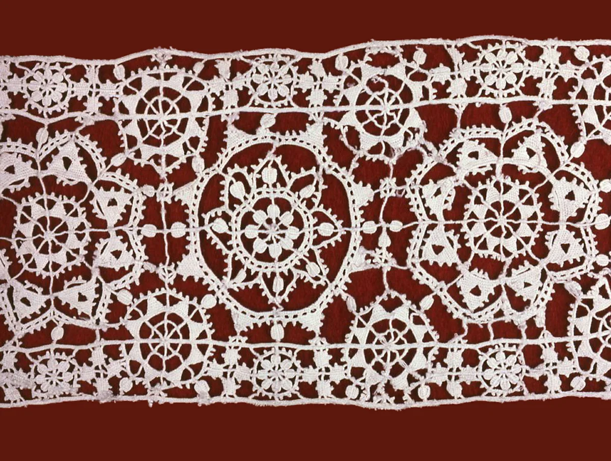 Insertion (For a Cover) by Italy, textile, 1601-1625