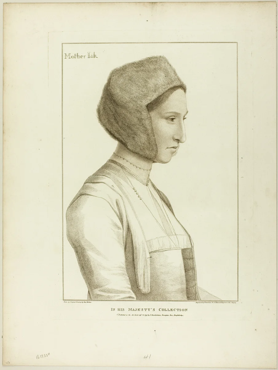 Mother Jak by Francesco Bartolozzi, print, 1797
