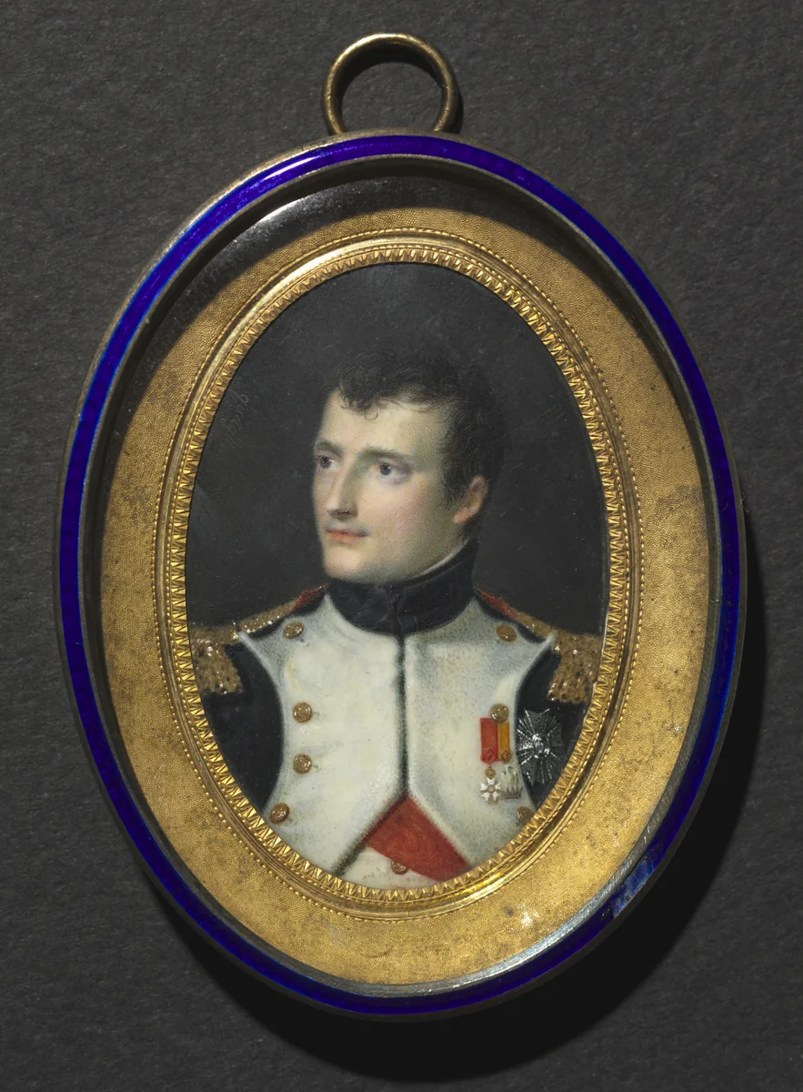 Portrait of Napoleon I, Emperor of the French by Ferdinand Quaglia, painting, 1805