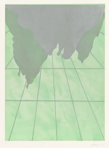 Passage by Mary Heilmann, print, 2006