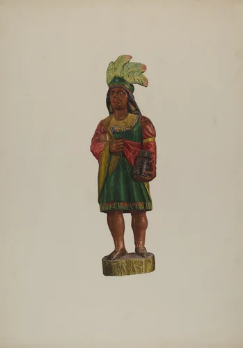 Tradesman's Sign by Laura Bilodeau, index of american design, 1941