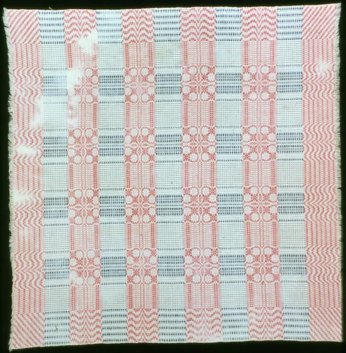 Panel (Originally a Lucnheon Cloth) by Sweden, textile, 1765-1785