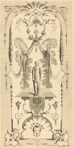 Gilles by Louis Crépy; Antoine Watteau, print, 1680-1760