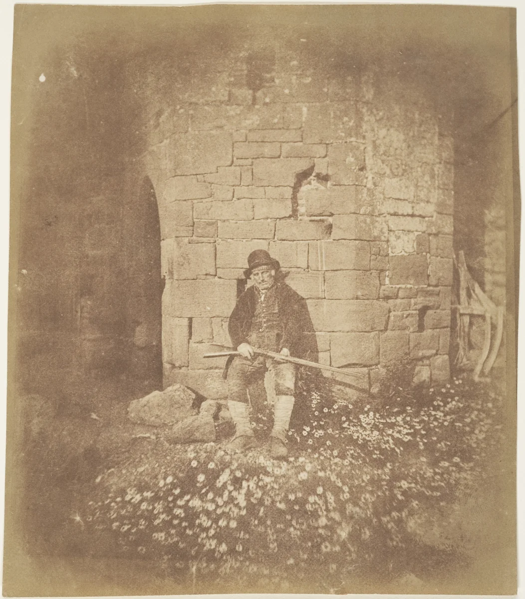 The Old Gamekeeper by David Kinnebrook, photograph, 1842-1846