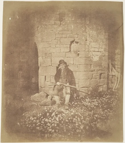 The Old Gamekeeper by David Kinnebrook, photograph, 1842-1846