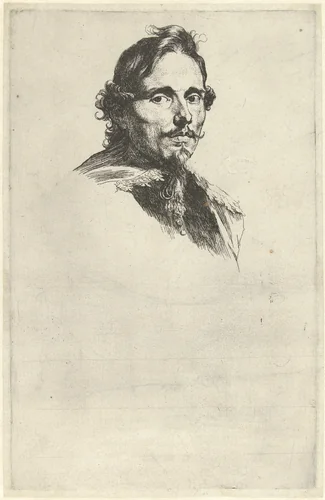 Portret van de verzamelaar en diplomaat Philippe Le Roy by Anthony van Dyck, print, 1630-1632
