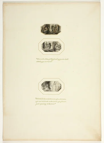Study for a plate from Telemachus by Thomas Stothard, drawing, 1793-1803