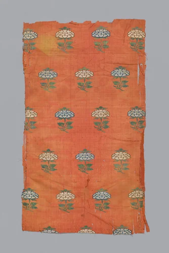 Panel (Dress Fabric) by Iran, textile, 1625-1675