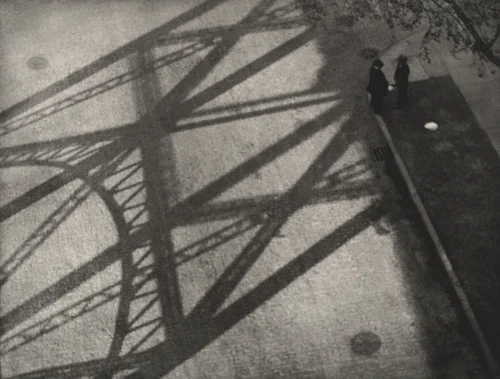 From the Viaduct, 125th Street, New York by Paul Strand, photograph, 1916