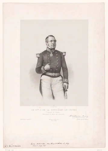 Portret van Camille Clément de La Roncière-Le Noury by anonymous, print, 1828-1879
