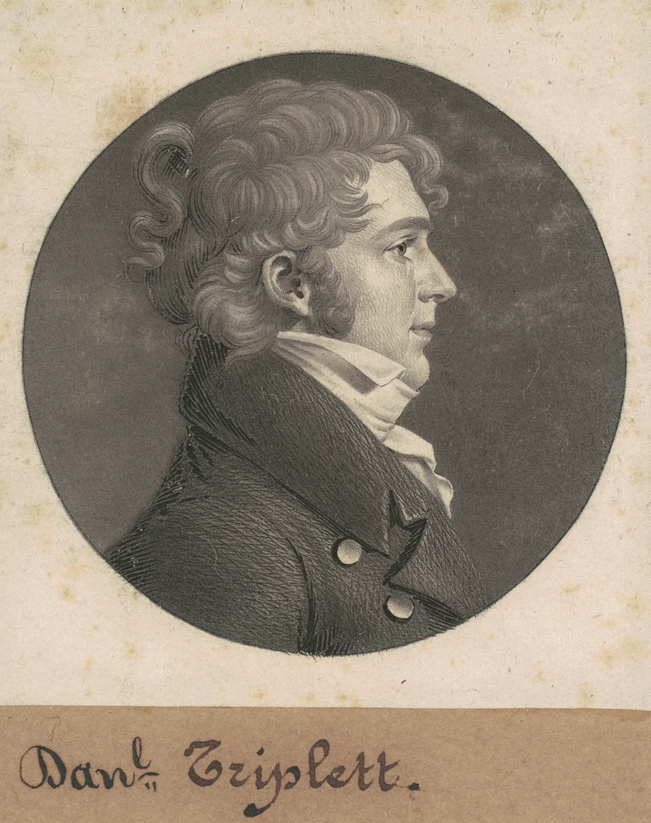 J. N. Luckett by Charles B. J. Févret de Saint-Mémin, print, 1808