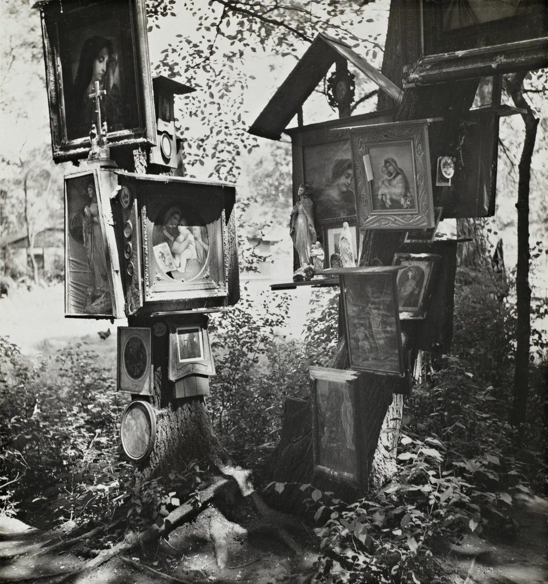 Our Lady of the Forest (Panna Marie v lese) by Ladislav Foltýn, photograph, 1928-1938